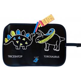 Color & Doodle Tischset - Dinosaurier