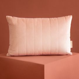 Akamba velvet Kissen 45x30 cm - Bloom pink
