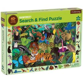 Suchen & Finden Puzzle - Regenwald - 64 Teile