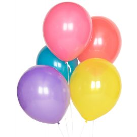 10 Ballons - mix multicolor