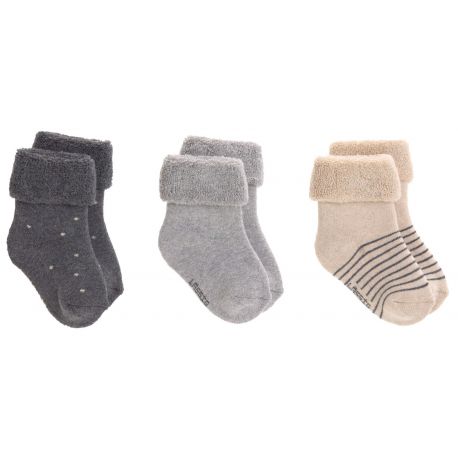 Baby Socken-Set - Grau