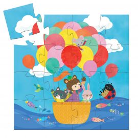 Puzzle - Der Heißluftballon - 16 Teile