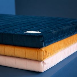 Zanzibar velvet Spielmatratze - Night blue