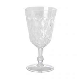 Weinglas aus Acryl - Transparent