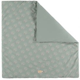 Colorado Spielteppich - White Gatsby & Antique Green