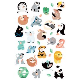 Tattoo-Set - Wild animals