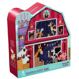 Puzzle - Barnyard 123 - 36 Teile