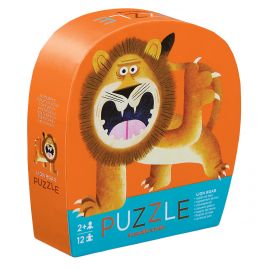 Mini Puzzle - Lion Roar - 12 Teile