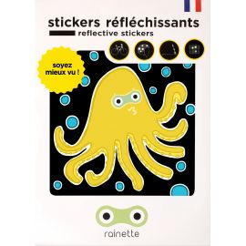 Reflektierende Aufkleber - Octopus