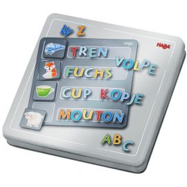 Magnetspiel-Box Buchstaben