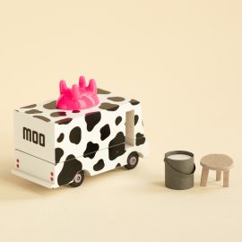 Holzauto - Milk Truck