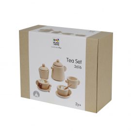 Tee-Set aus Holz