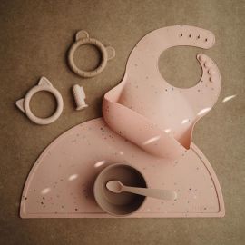 Silikonmatte - Powder Pink Confetti