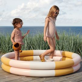 Savannah Schwimmbad - Stripe: Peach&sandy&yellow mellow
