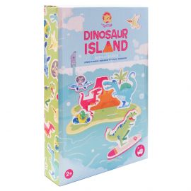 Badewannenspielzeug - Bath Stories Dinosaur Island
