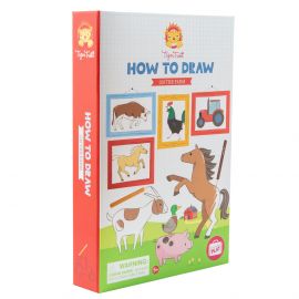 Ausmal-Set How to Draw - On The Farm