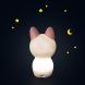 Nachtlampe (USB) Katze - Après la Pluie
