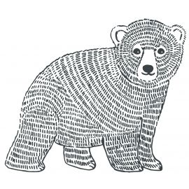 Wandaufkleber XL - Bear