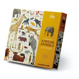 Puzzle - World of African Animals - 750 Teile