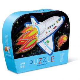Mini Puzzle - Rocket - 12 Teile
