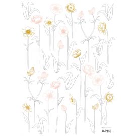 Wandaufkleber - Little flowers