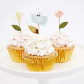 Cupcake-Set - Flower bouquet