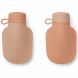 Silvia Smoothie Trinkflasche - 2-pack - Rose mix