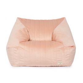 Chelsea Velvet Sitzsack - 72x75x42 cm - Bloom Pink