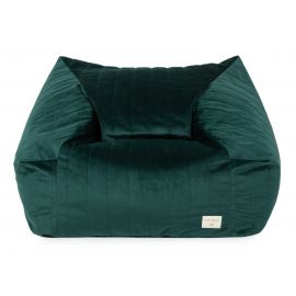 Chelsea Velvet Sitzsack - 72x75x42 cm - Jungle Green