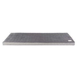 Zanzibar Velvet Spielmatratze - 120x60x4 cm - Slate Grey