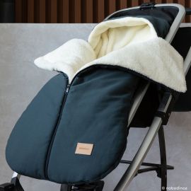 Baby On The Go Fußsack - Waterproof - Carbon Blue