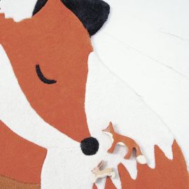 Teppich aus Baumwolle - Mr Fox