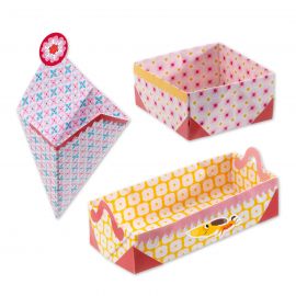 Großartiges Origami Set 'Kleine Schachteln'