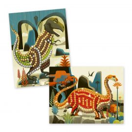 Mosaik - Dinosaurier