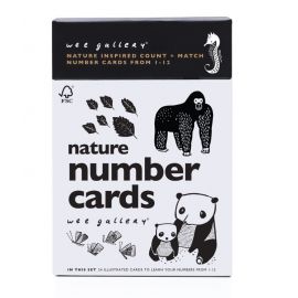 Babykarten - Nature Number Cards