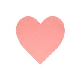 Servietten - Pink Heart