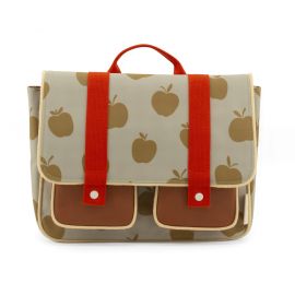Schultasche - Special edition Apples - Pool green + leaf green + apple red