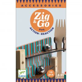 Zig & Go - Aktion-Reaktion-Baukasten - Fork - 14-teiliges