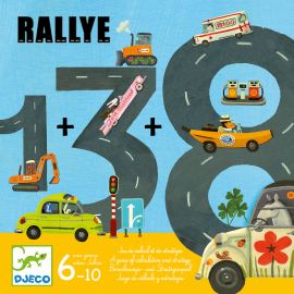 Rallye' Zahlenspiel für kluge Rennfahrerköpfe