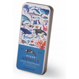Puzzle in Metalldose - 150 Teile - Ocean Animals