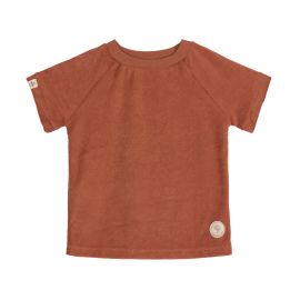Frottee T-Shirt - Rust
