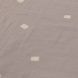 Musselin-Decke aus Bio-Baumwolle - Spots taupe - 75 x 100 cm