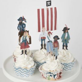 Piratenschiff Cupcake-Set