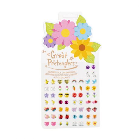 Ohrsticker - Spring Flowers - 30 Paare