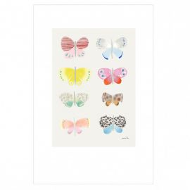 Poster - Schmetterling Aquarell - 60 x 40 cm