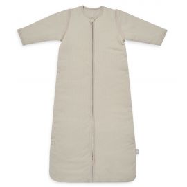 Schlafsack mit abnehmbaren Ã„rmeln 70cm Basic Stripe Nougat