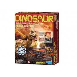 kit 'déterre ton dinosaure Vélociraptor'