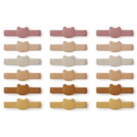 Gonzo Verschlussklemmen - 18-pack - Mr bear rose multi mix