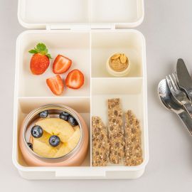 Lunchbox mit isothermische LunchbehÃ¤lter - Cream cherry