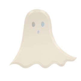 Papptellern - Ghost